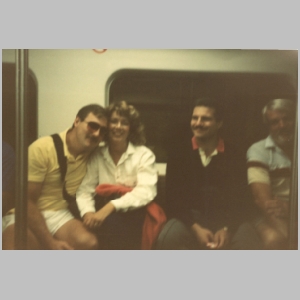 1988-08 - Australia Tour 021 - Mike on Underground with Boyd Marti Griff.jpg